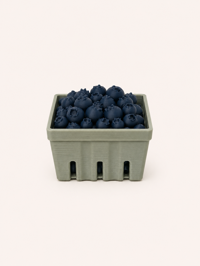 Blueberry Clicker Keychain by lovely day studio