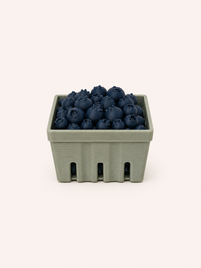 Blueberry Clicker keychain