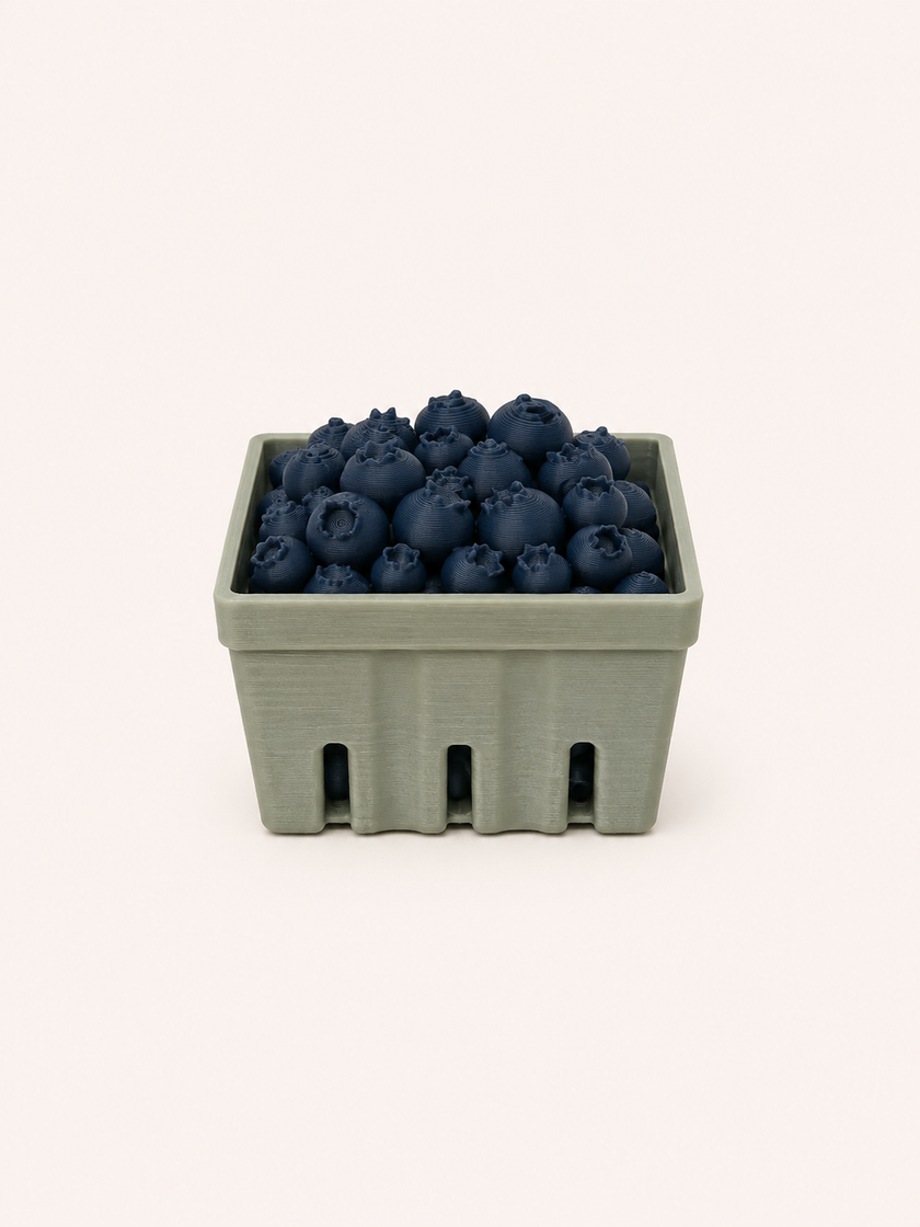 Blueberry Clicker keychain