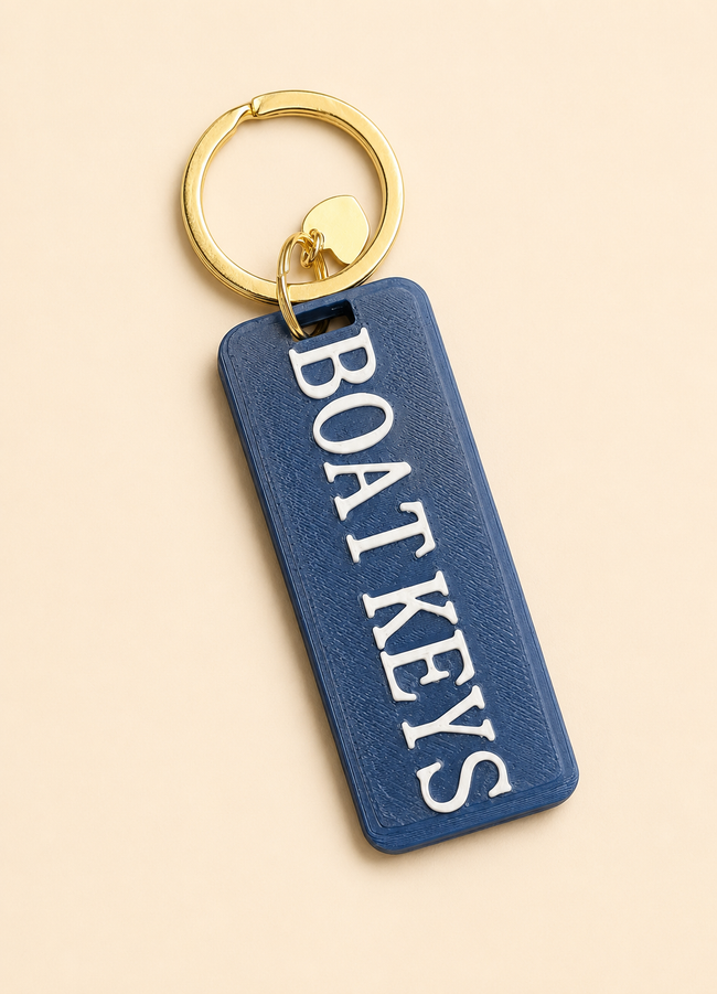 Boat Keys Keychain