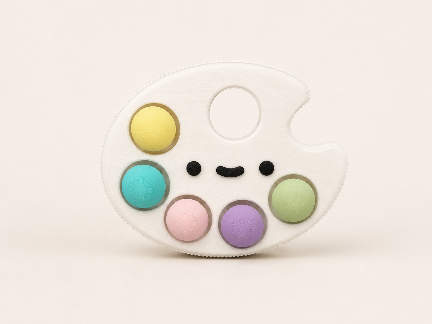 Paint Palette Clicker - Brown