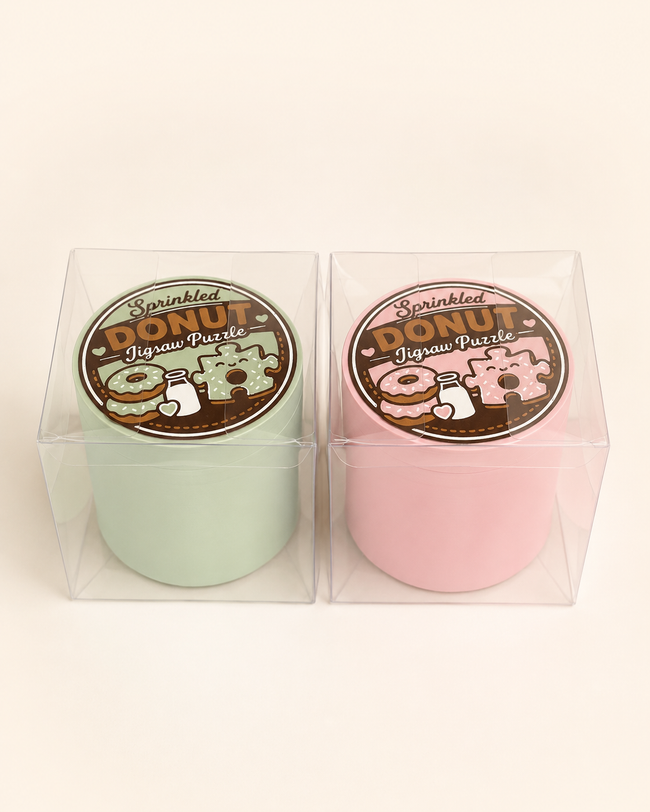 Donut Puzzle - Mint