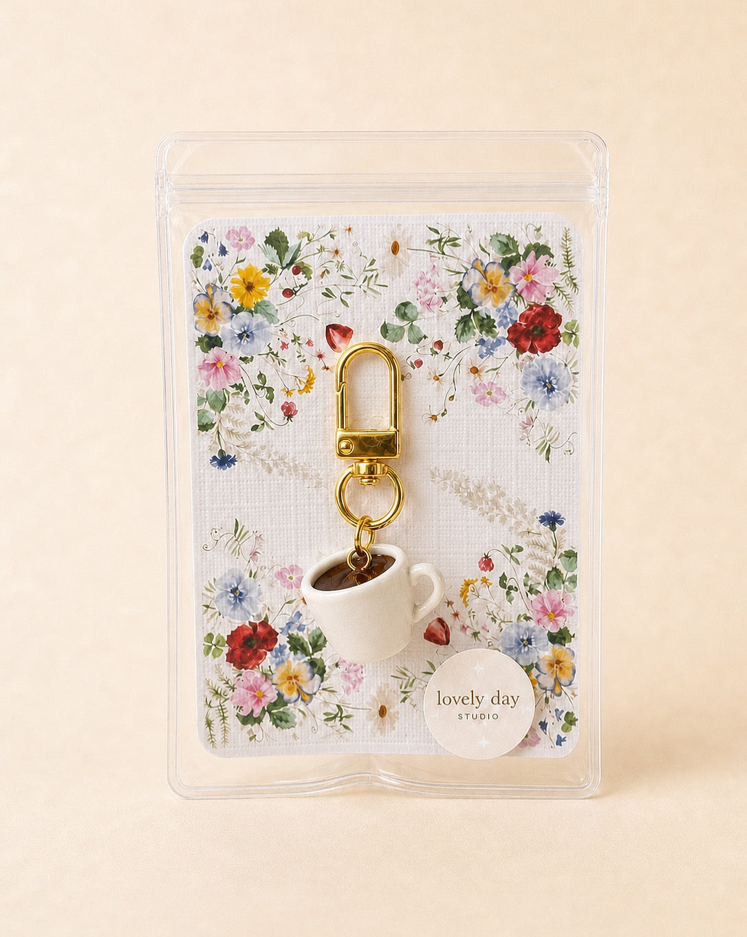 Coffee Cup Charm