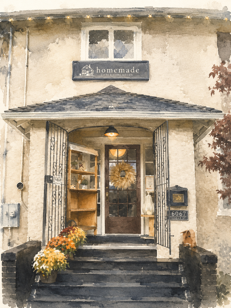 Coming Soon - Homemade Community Shoppe