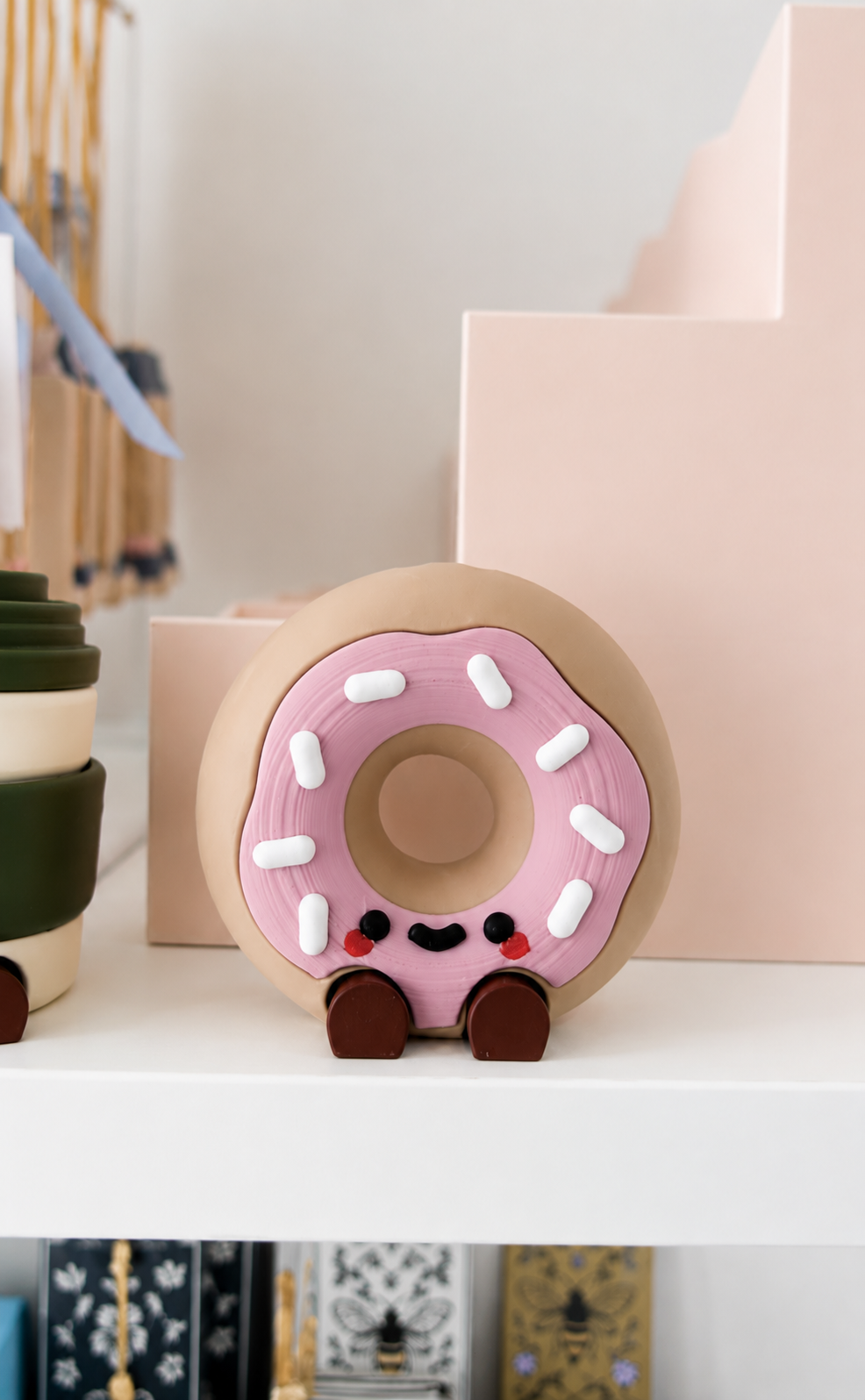 Donut Keychain