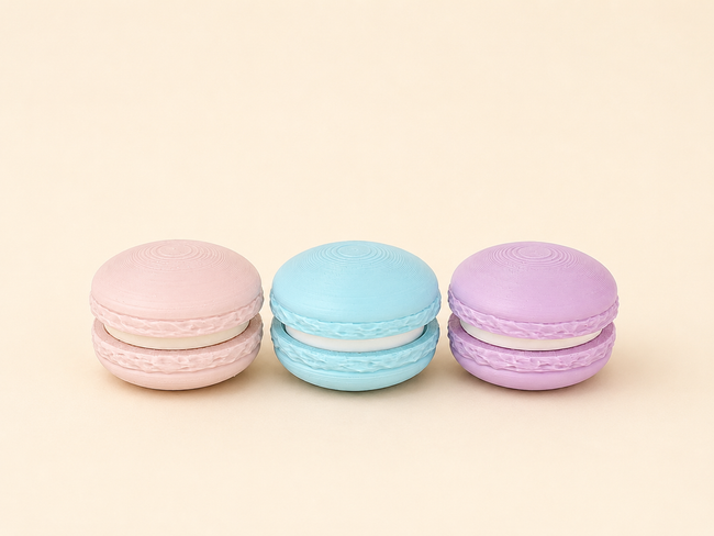 Macaron Clicker Keychain