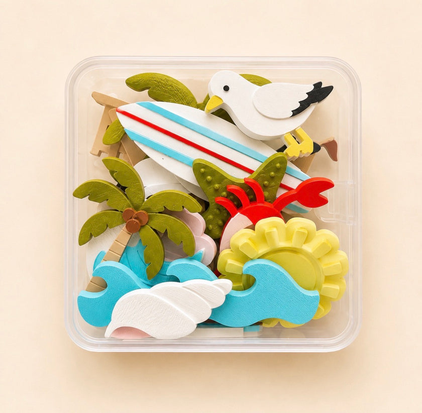 Beach Tray Playset by lovely day studio, view 3