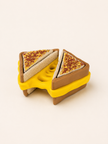 Grilled Cheese Clicker Keychain