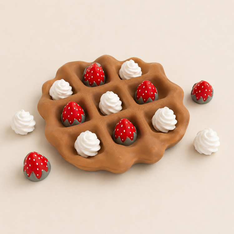 Waffle Tic Tac Toe