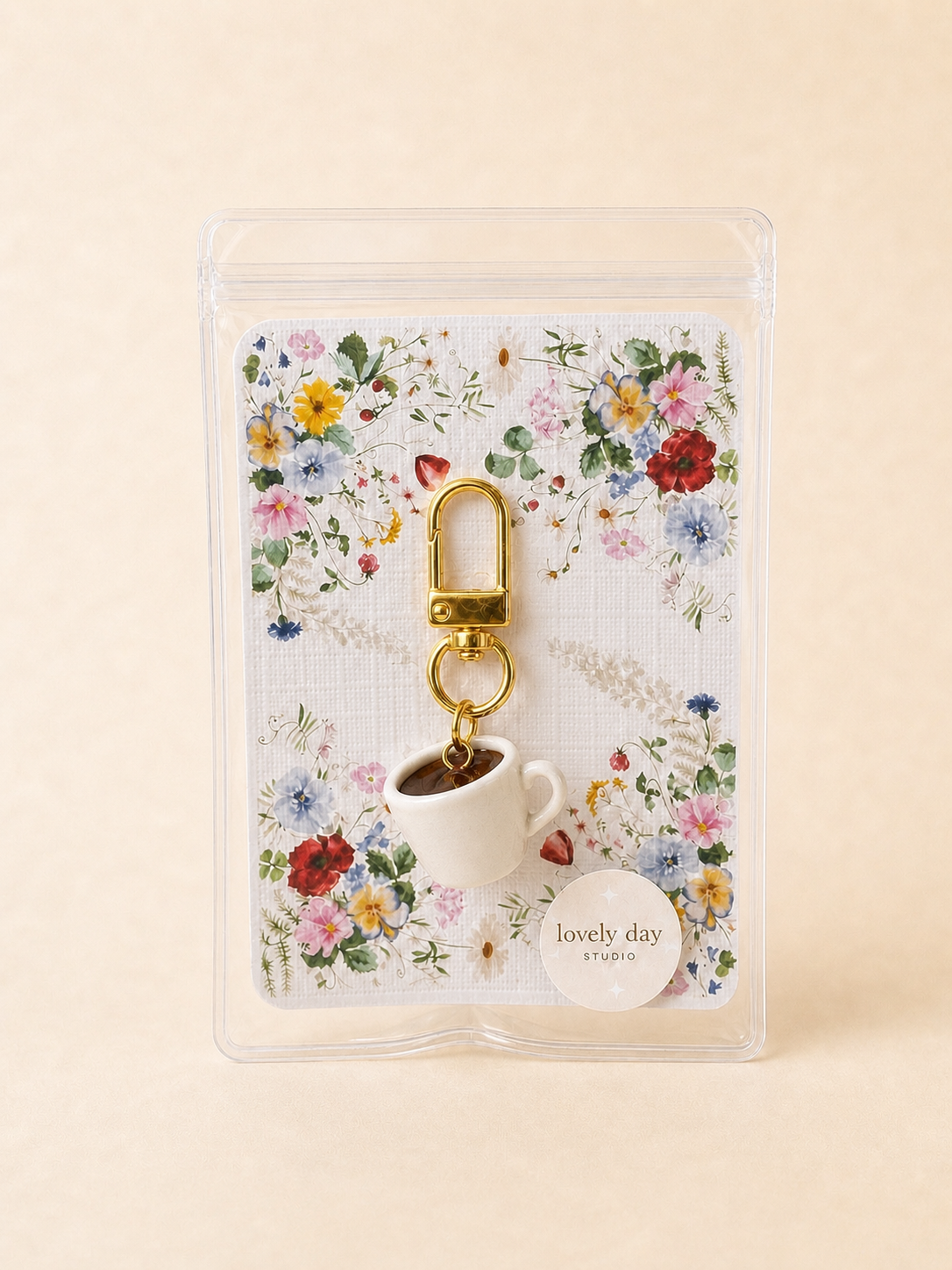 Coffee Cup Charm