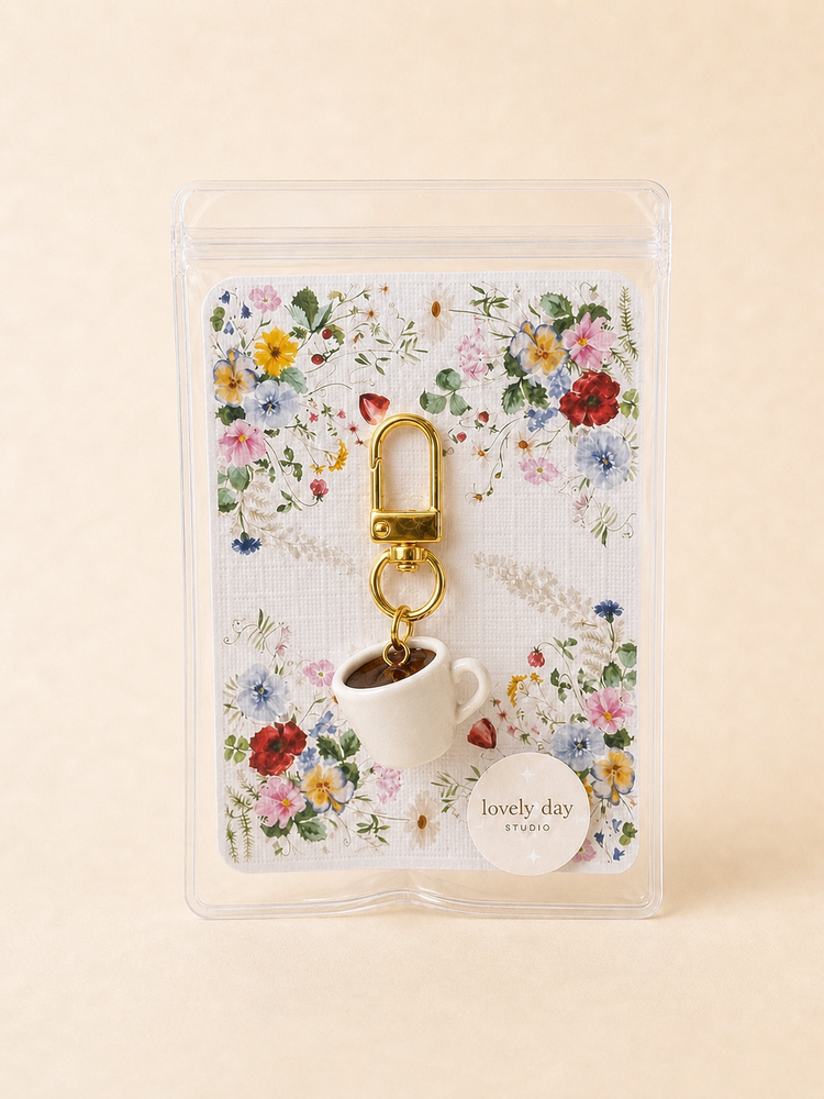 Coffee Cup Charm