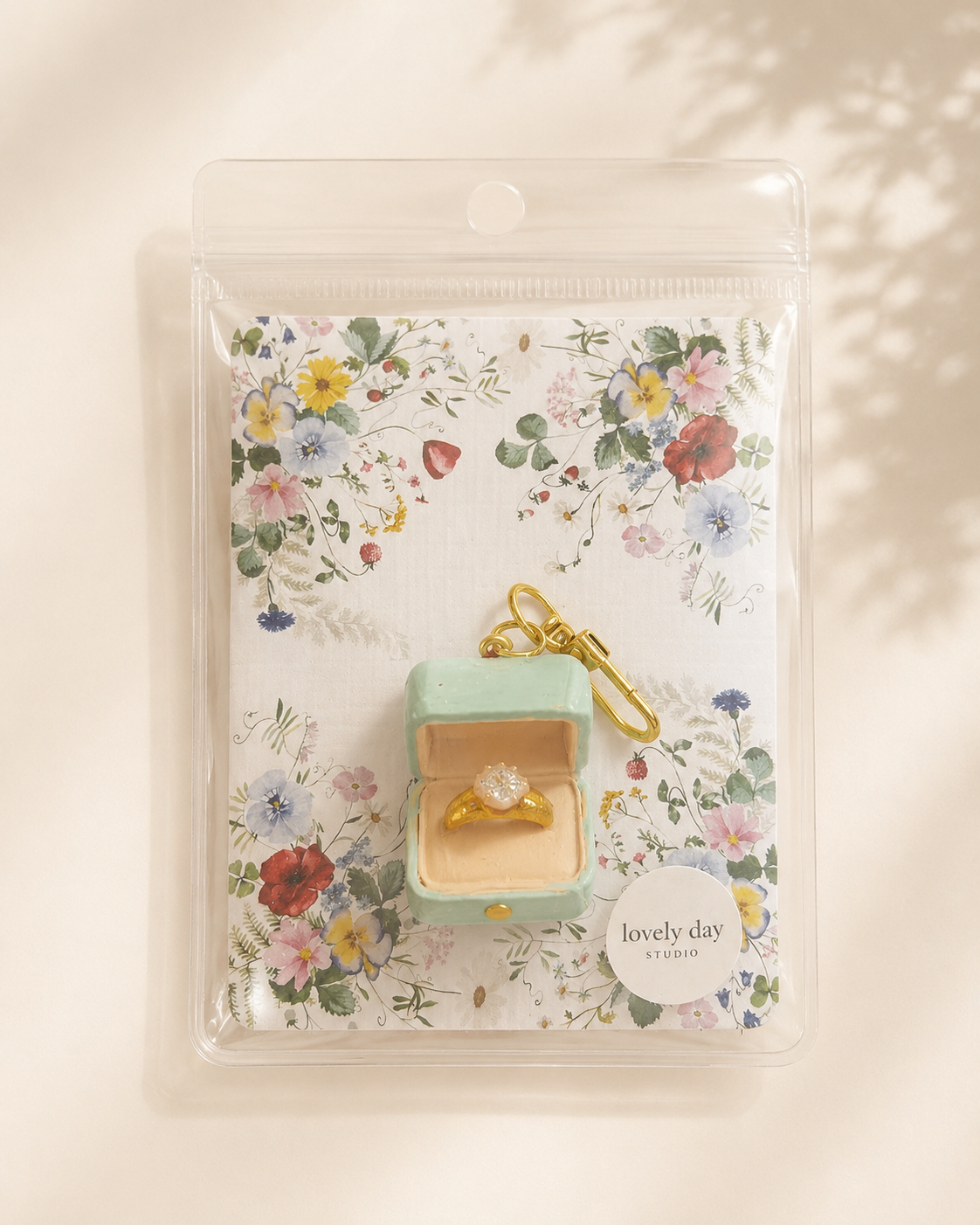 Ring Box Keychain