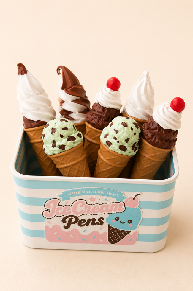 Ice Cream Cone Pen