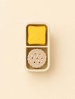 Snack Box Clicker Keychain - Cheese and Crackers