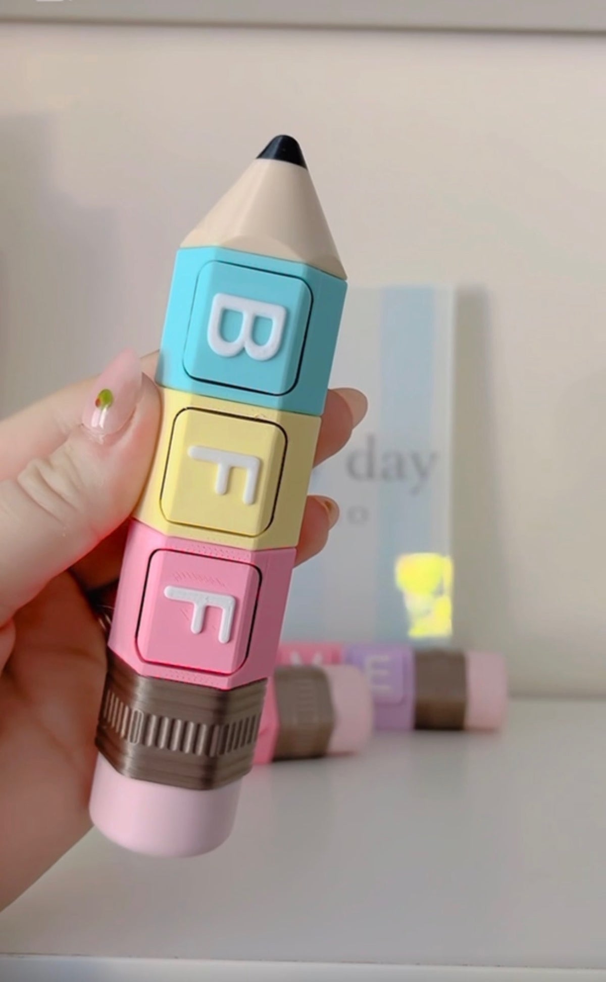 Pastel Clicker Pencil