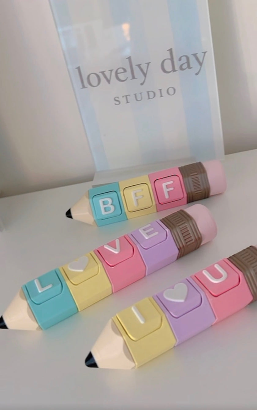 Pastel Clicker Pencil