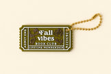 Book Club Ticket - Fall Vibes by lovely day studio