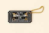 Book Club Ticket - In My Rebellion Era by lovely day studio