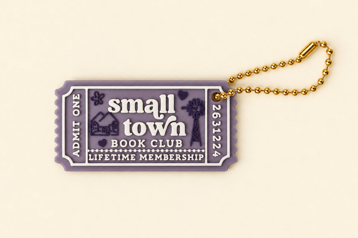 Book Club Ticket - Small Town by lovely day studio