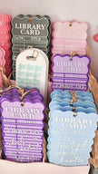 Assorted lovely day studio bookmarks on display; styles sold individually