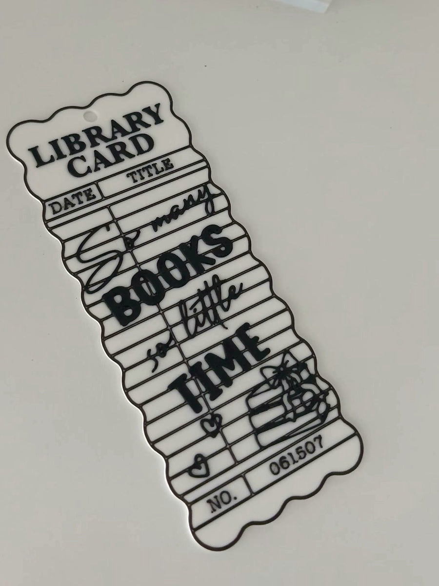 So Many Books Bookmark by lovely day studio